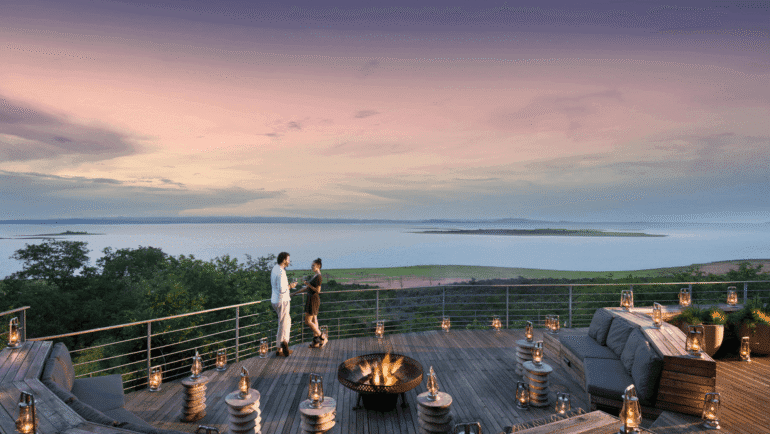 Zimbabwe luxury safari lodge with scenic views and upscale accommodations